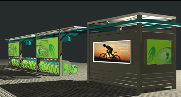 公共自行車棚 公共自行車棚生產(chǎn)廠家