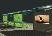 公共自行車棚-公共自行車棚ZT-ZX-4