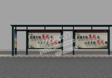 一直在趕貨,候車亭車間里僅有立錐之地,燈箱疊滿車間